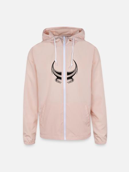 Manta - Unisex Lightweight Windbreaker Jacket - blush pink