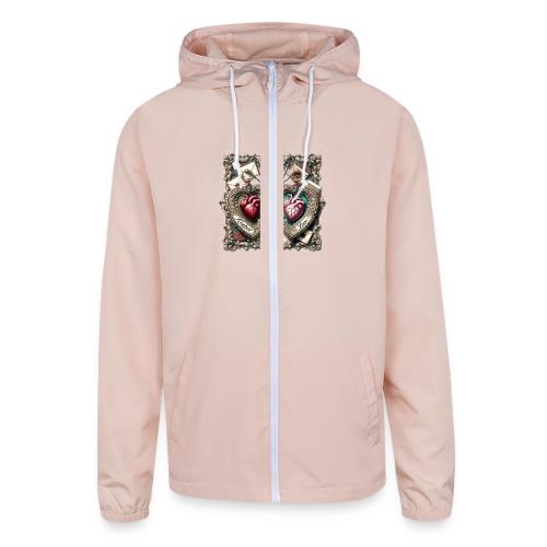 Keeper of My Deepest Love Victorian Locket T-Shirt - Unisex Lightweight Windbreaker Jacket