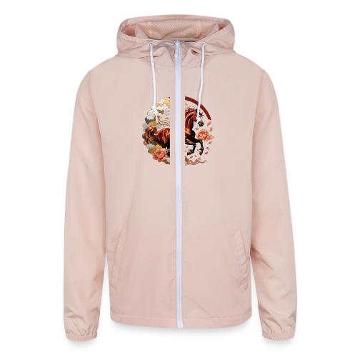 Year of the Horse T Shirt, Lunar New Year Gift - Unisex Lightweight Windbreaker Jacket