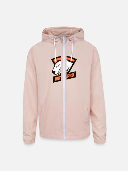 Virtus Pro Logo - Unisex Lightweight Windbreaker Jacket - blush pink