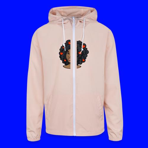 love black women - Unisex Lightweight Windbreaker Jacket