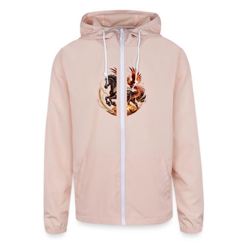 Year of the Horse Phoenix T Shirt, Lunar NY Gift - Unisex Lightweight Windbreaker Jacket