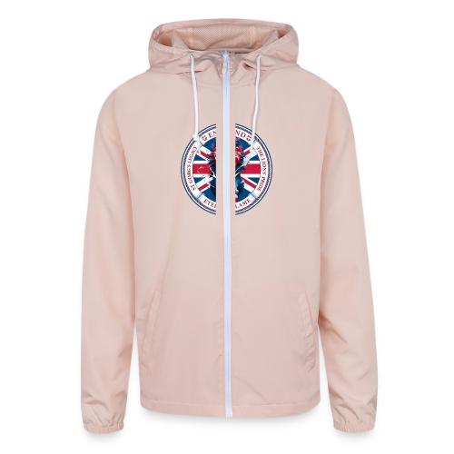 England Lion Emblem T Shirt, Flag Pride Gift - Unisex Lightweight Windbreaker Jacket