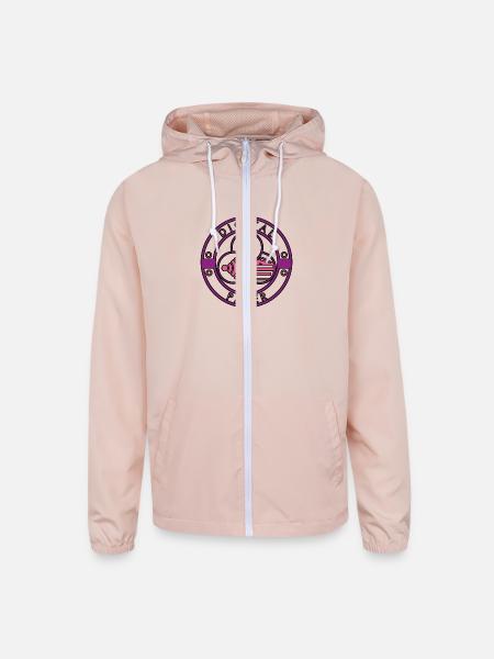 Digitalpaper moonlight - Unisex Lightweight Windbreaker Jacket - blush pink
