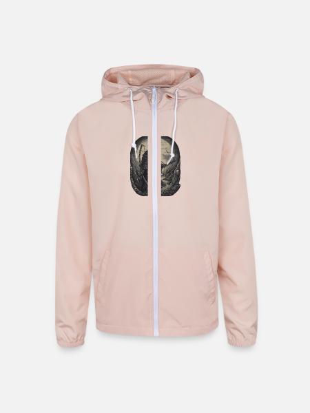 Grim Reaper - Unisex Lightweight Windbreaker Jacket - blush pink