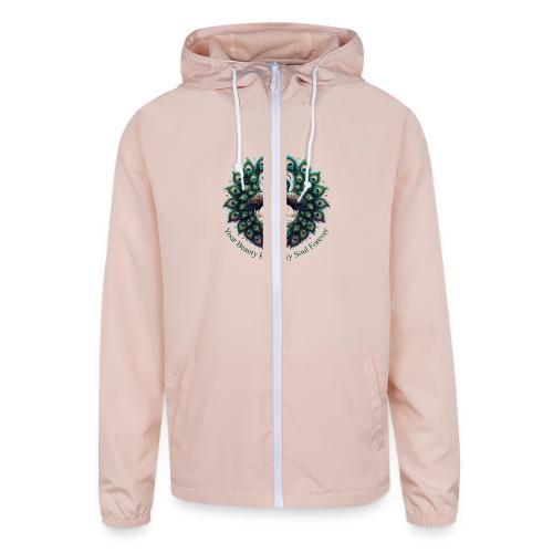 Your Beauty Holds My Soul Peacock Gifts T-Shirt - Unisex Lightweight Windbreaker Jacket