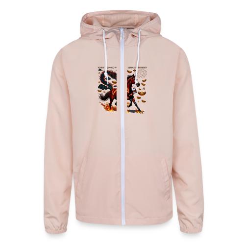 Year of the Horse Victory T Shirt, Lunar New Year - Unisex Lightweight Windbreaker Jacket