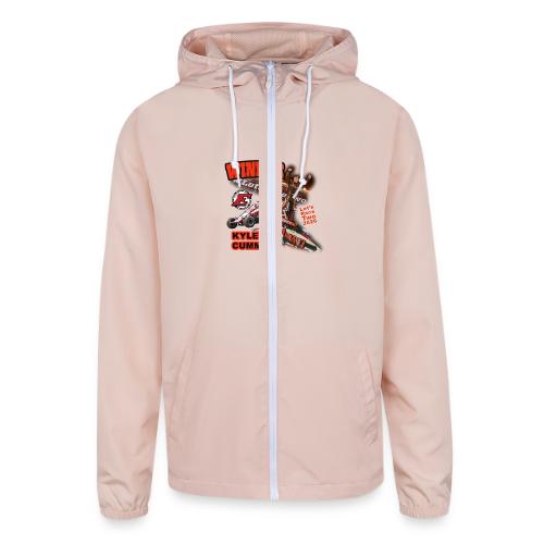 Kyle Cummins #LetsRaceTwo Winner - Unisex Lightweight Windbreaker Jacket