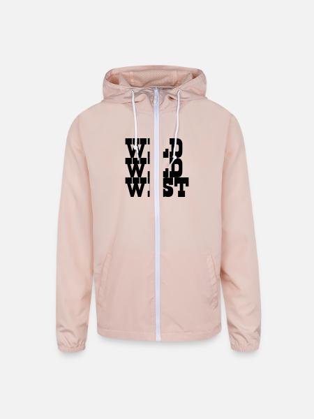 Wild Wild West - Unisex Lightweight Windbreaker Jacket - blush pink