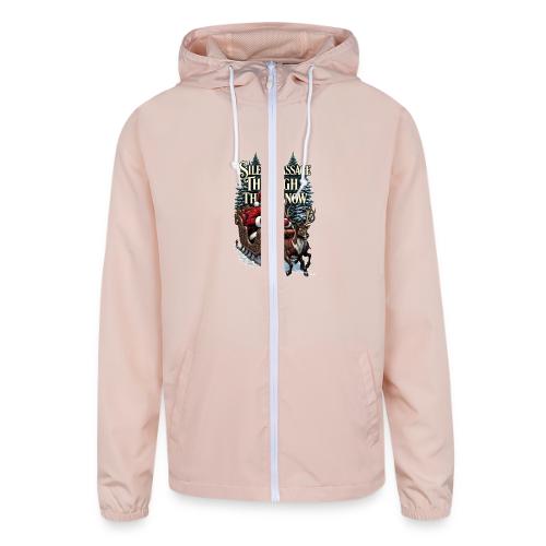 Nostalgic Santa T-Shirt - Unisex Lightweight Windbreaker Jacket