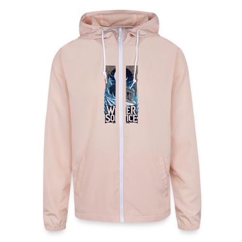 Winter Solstice Temple T-Shirt - Unisex Lightweight Windbreaker Jacket