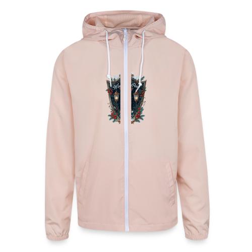 Wintering in Peace (No Visitors) T-Shirt - Unisex Lightweight Windbreaker Jacket