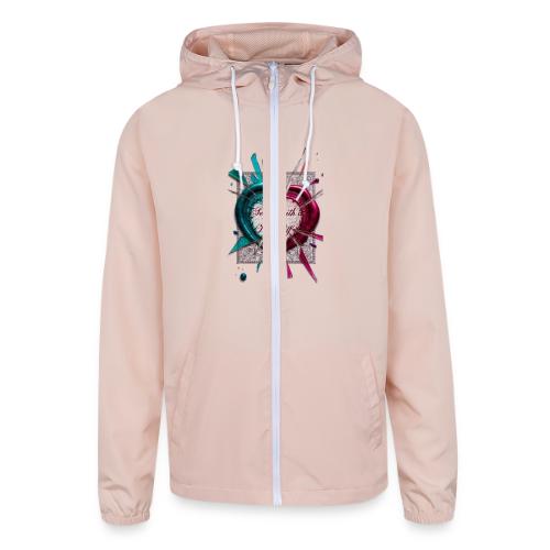Sealed with a Kiss-Off T-Shirt - Unisex Lightweight Windbreaker Jacket