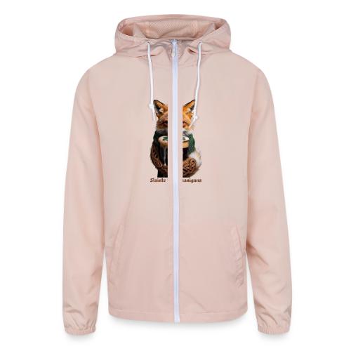 Sly Emerald Fox Toast T-Shirt - Unisex Lightweight Windbreaker Jacket