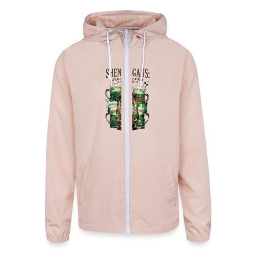 Worth a Shot Lantern Toast Graphic Tee - Unisex Lightweight Windbreaker Jacket