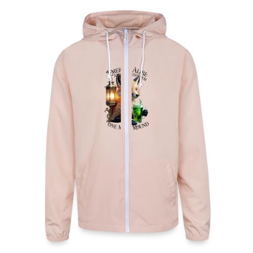 Emerald Alibi Fox Graphic Tee - Unisex Lightweight Windbreaker Jacket