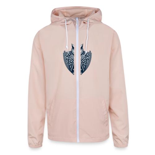 Night Watch Owl T Shirt, Sarcastic Dad Gift - Unisex Lightweight Windbreaker Jacket