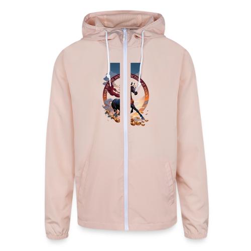 Year of the Horse Dawn T Shirt,Lunar New Year Gift - Unisex Lightweight Windbreaker Jacket