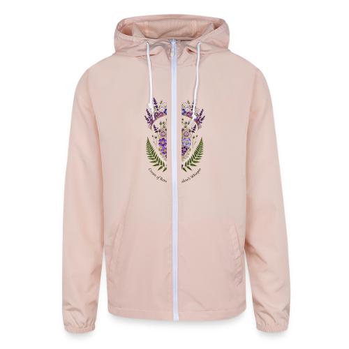 Spring Meadow Crown Tee, Cottagecore Renewal Gift - Unisex Lightweight Windbreaker Jacket