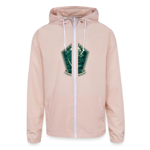 Easter Unfurl in Light Fern T Shirt, Spring Gift - Unisex Lightweight Windbreaker Jacket