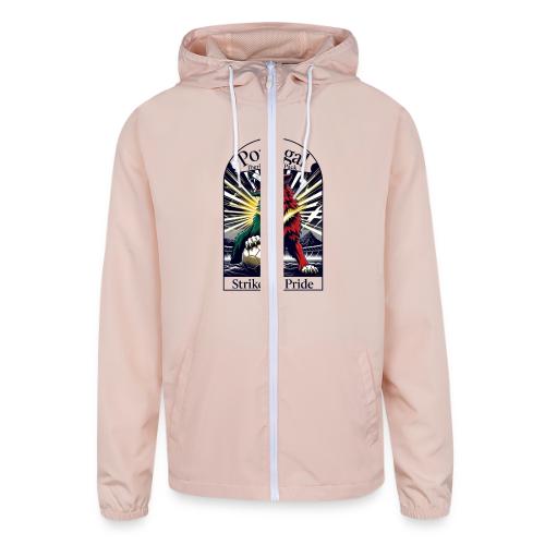 Portugal Iberian Wolf Soccer T Shirt, Pride Gift - Unisex Lightweight Windbreaker Jacket