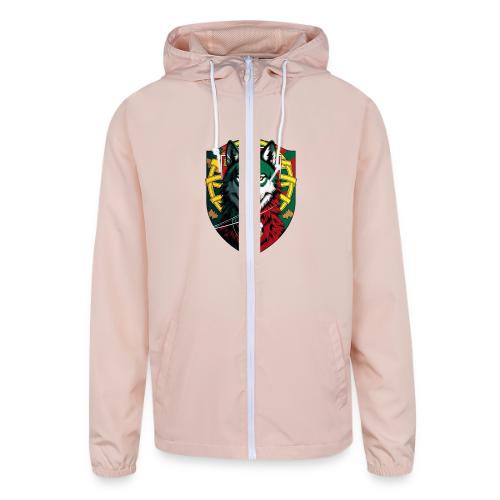 Portugal Iberian Wolf Soccer T Shirt,Football Gift - Unisex Lightweight Windbreaker Jacket