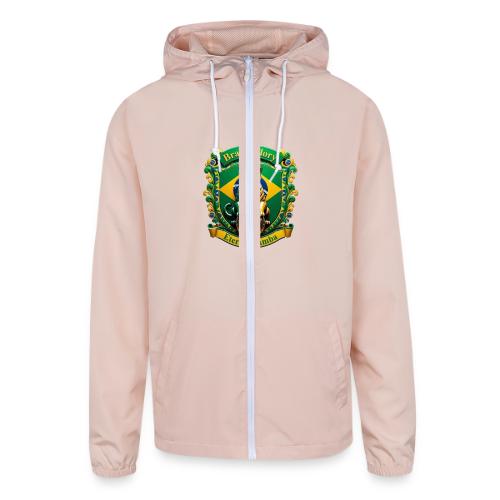Brazil Jaguar Glory Tee, Brazilian Pride Gift - Unisex Lightweight Windbreaker Jacket