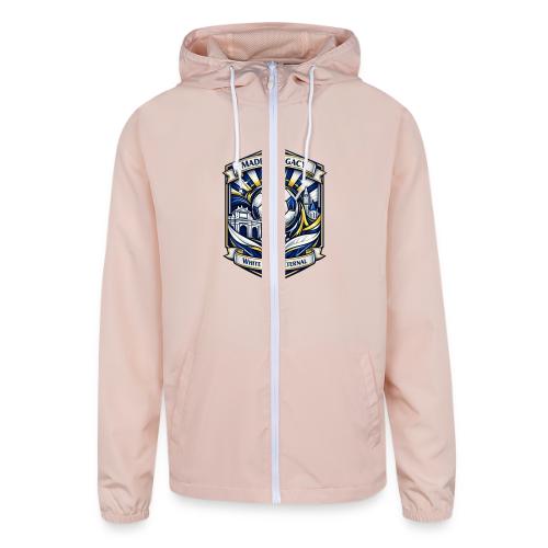 Madrid White Legacy T Shirt, Madrid Fan Gift - Unisex Lightweight Windbreaker Jacket