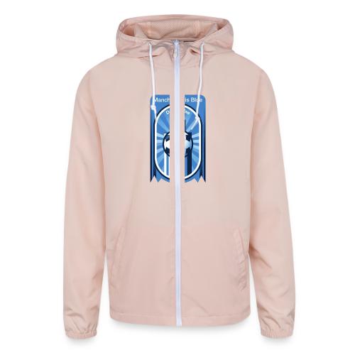 Manchester is Blue Soccer City T Shirt, Apparel - Unisex Lightweight Windbreaker Jacket