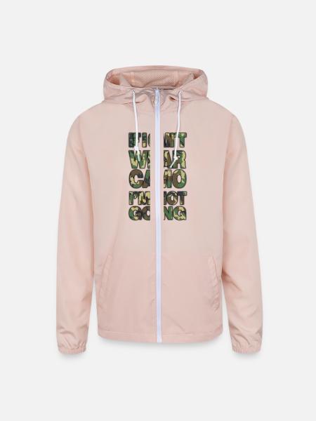 camo - Unisex Lightweight Windbreaker Jacket - blush pink