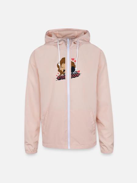 Stop It Ron - Unisex Lightweight Windbreaker Jacket - blush pink 