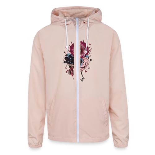 Gothic Valentine Eldritch Bloom – Dark Rom - Unisex Lightweight Windbreaker Jacket