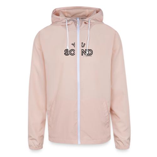You Sound Shot - Unisex Lightweight Windbreaker Jacket