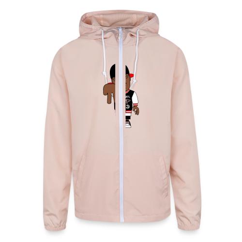 Crunkatlanta Black 6000 - Unisex Lightweight Windbreaker Jacket