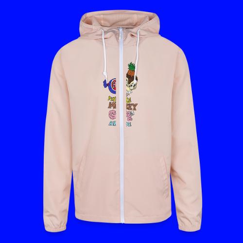 pineapple gum monkey arcade - Unisex Lightweight Windbreaker Jacket