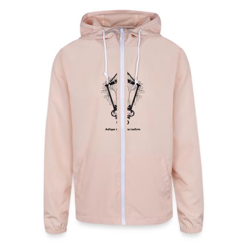 Antique Christmas Lantern T-Shirt - Unisex Lightweight Windbreaker Jacket