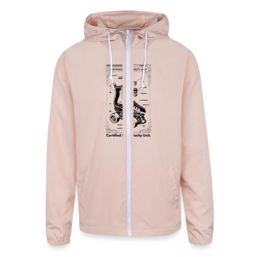 Retro Roller Skate T-Shirt - Unisex Lightweight Windbreaker Jacket