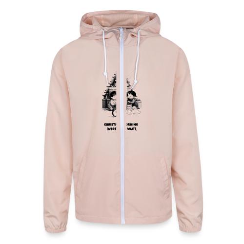 Christmas Morning T-Shirt | Minimalist Kids Gifts - Unisex Lightweight Windbreaker Jacket