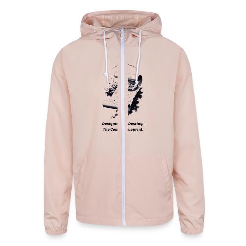 Cosmic Blueprint T-Shirt - Unisex Lightweight Windbreaker Jacket