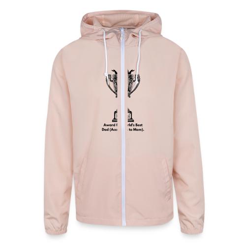 Sarcastic Dad T-Shirt - Unisex Lightweight Windbreaker Jacket