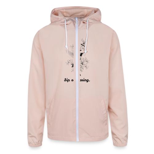 Hummingbird T-Shirt, Honeysuckle Vine - Unisex Lightweight Windbreaker Jacket