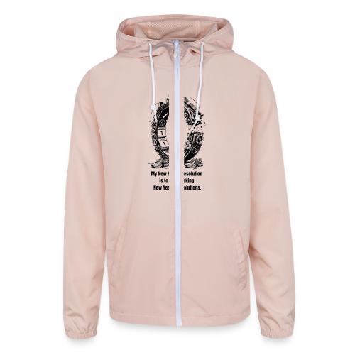 The Resolution Loop - Sarcastic New Year's T-Shirt - Unisex Lightweight Windbreaker Jacket