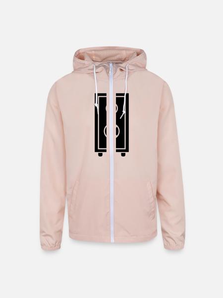 Safe - Unisex Lightweight Windbreaker Jacket - blush pink