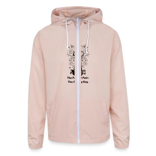 Valentine love keys - Unisex Lightweight Windbreaker Jacket