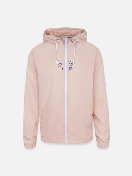 Streetstyle Authentic Wear - Unisex Lightweight Windbreaker Jacket - blush pink
