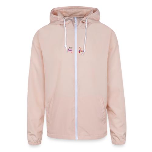 Pennies In Action Logo - Unisex Lightweight Windbreaker Jacket