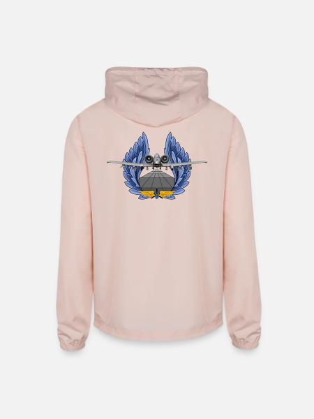 A-10 Thunderbolt - Unisex Lightweight Windbreaker Jacket - blush pink