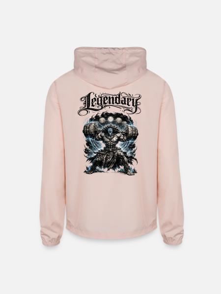 Legendary Thunderbruiser Titan  - Unisex Lightweight Windbreaker Jacket - blush pink 