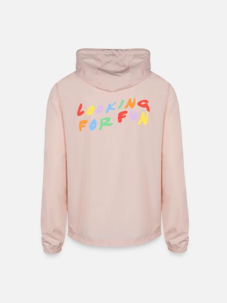 Looking for Fun - Unisex Lightweight Windbreaker Jacket - blush pink 