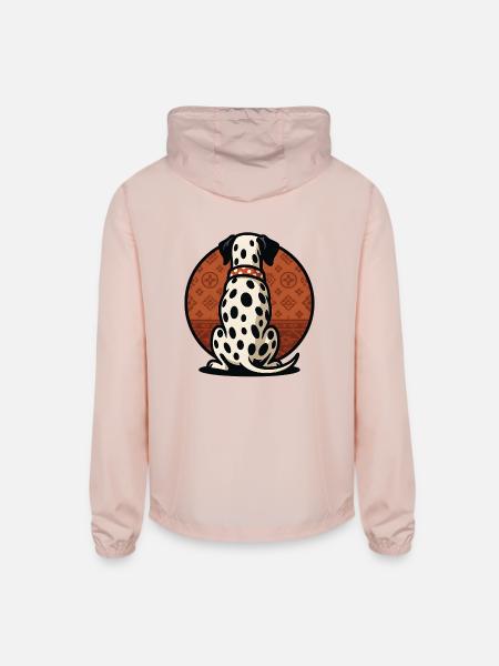 Spot On Loyalty - Unisex Lightweight Windbreaker Jacket - blush pink 
